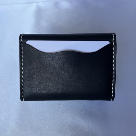 Pausa / Tochigi – Solid (Black w/ Natural Stitch）