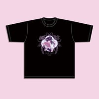縁結びイラストTシャツ（黒）