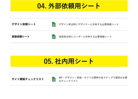 Web制作 ディレクションツールセット