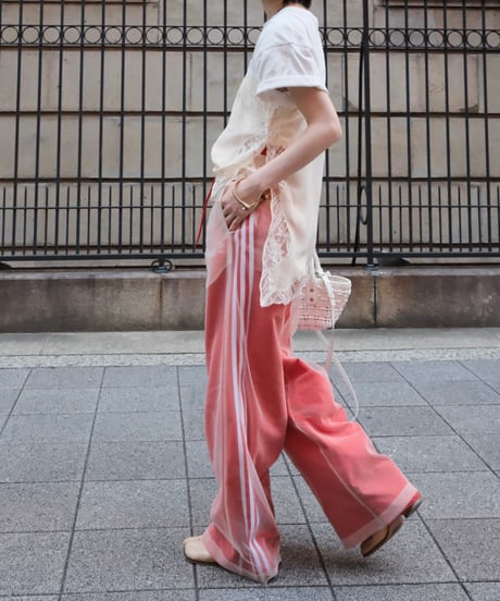 Sheer Layered Trousers