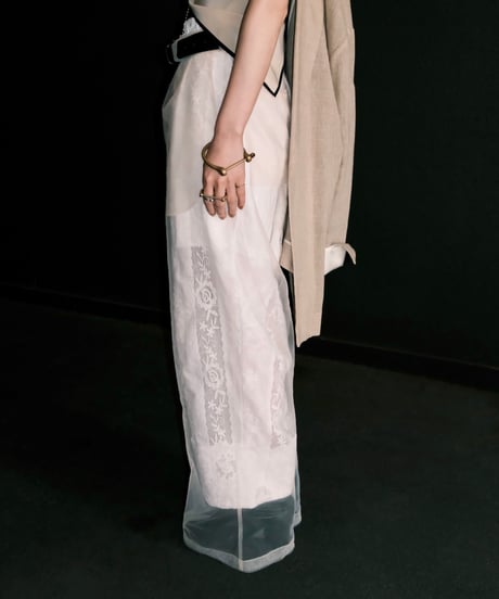 Sheer Layered Trousers