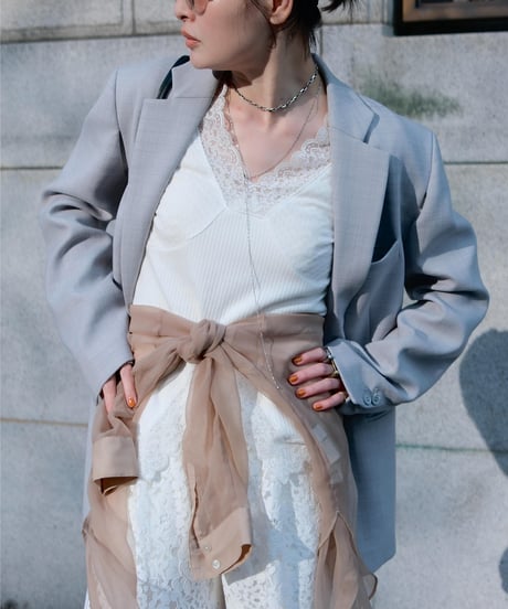 Lace Trimmed Eyelet Top