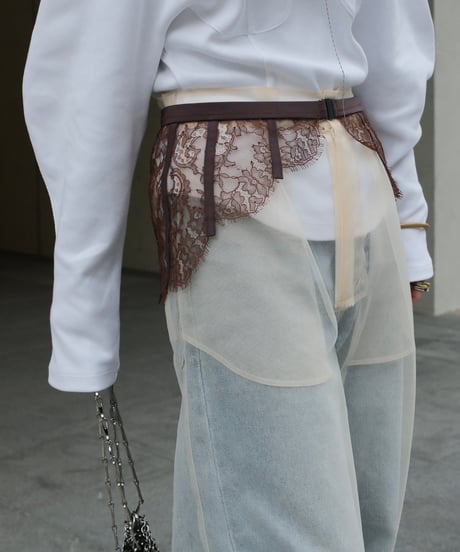 Sheer Layered Trousers