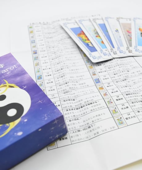龍の花文字 I-Ching Tarot