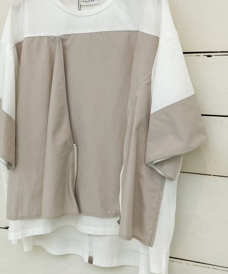 【GALENA】 布帛コンビTOPS【70060-4109】