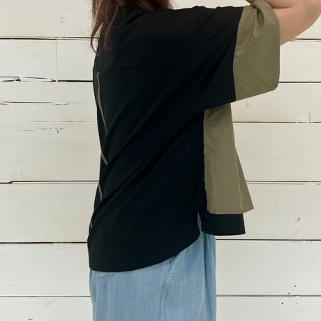 【GALENA】 布帛コンビTOPS【70060-4109】