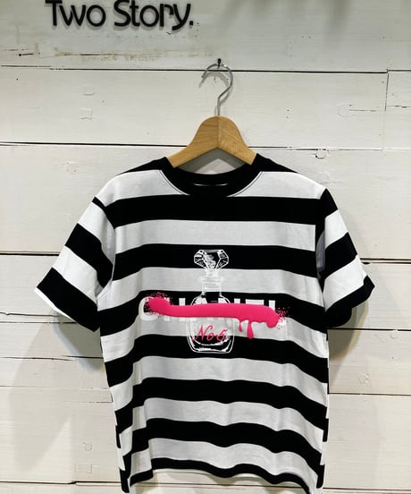 再入荷&新色追加【Account PARIS】PERFUME BORDER T-SHIRT【22-4253T】
