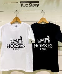 【Account PARIS】 HORSE 1985 T-SHIRT【22-4377T】