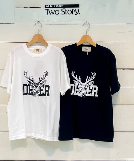 【Margaux Vintage】 "DEER" T-SHIRT【MG CT-25106-A】