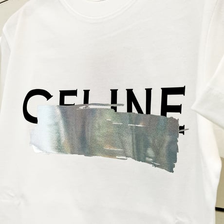 【Account PARIS】CFLINF FOIL PAINT T-SHIRT【22-4366T】