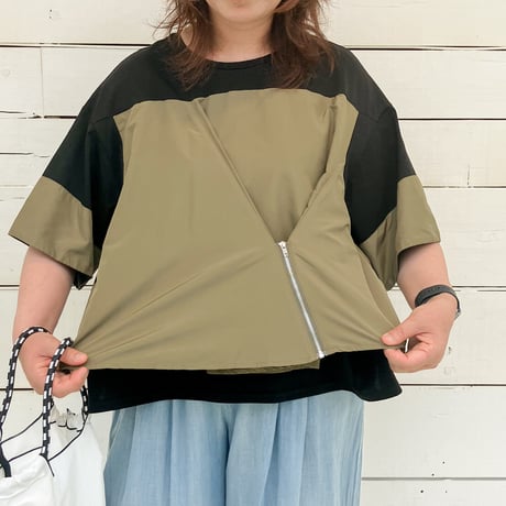【GALENA】 布帛コンビTOPS【70060-4109】
