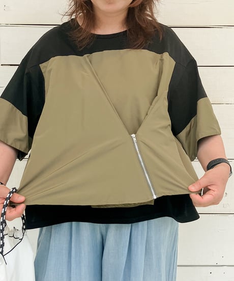 【GALENA】 布帛コンビTOPS【70060-4109】