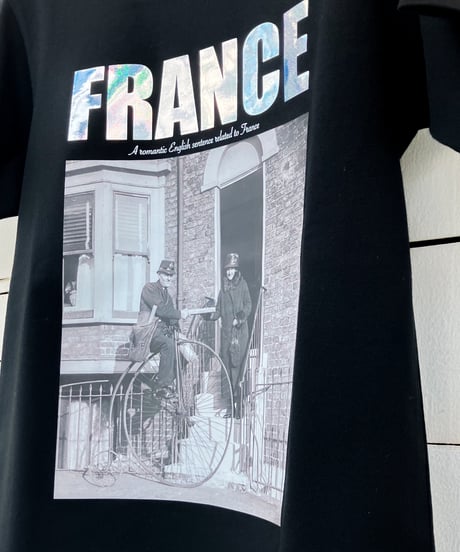【Account PARIS】  FRANCE PHOTO T-SHIRT【22-4433T】