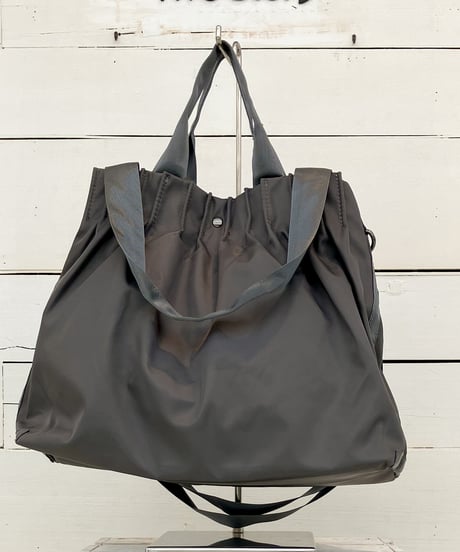 ※再入荷【CURI BISCUI】 TUCK PLEAT 2 HANDLE TOTE BAG