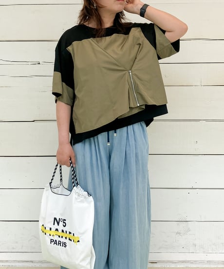 【GALENA】 布帛コンビTOPS【70060-4109】