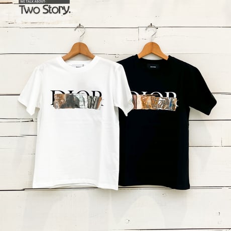 【Account PARIS】DIQD FOIL PAINT T-SHIRT【22-4364T】