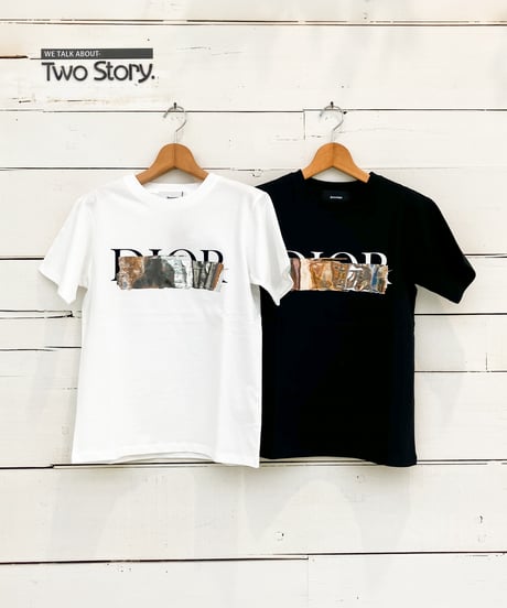 【Account PARIS】DIQD FOIL PAINT T-SHIRT【22-4364T】