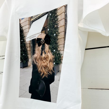 【Account PARIS】 PARIS GIRL STYLE T-SHIRT【22-4426T】
