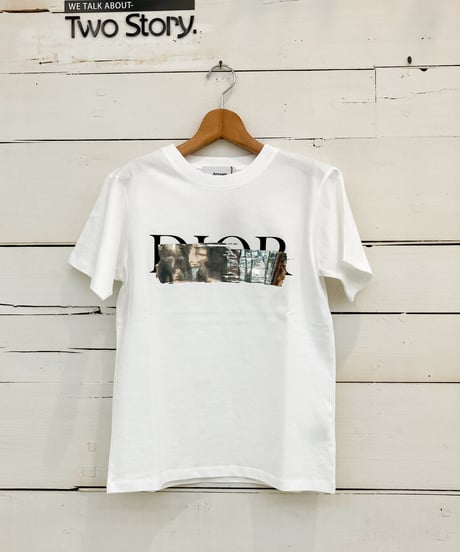 【Account PARIS】DIQD FOIL PAINT T-SHIRT【22-4364T】