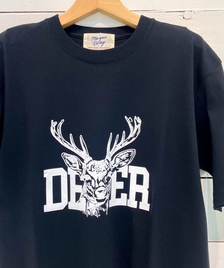 【Margaux Vintage】 "DEER" T-SHIRT【MG CT-25106-A】