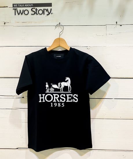 【Account PARIS】 HORSE 1985 T-SHIRT【22-4377T】