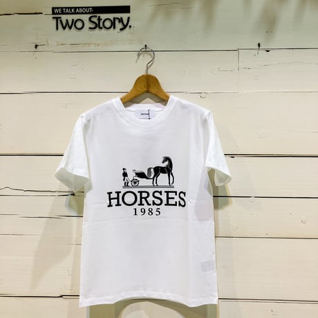 【Account PARIS】 HORSE 1985 T-SHIRT【22-4377T】