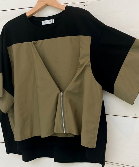 【GALENA】 布帛コンビTOPS【70060-4109】