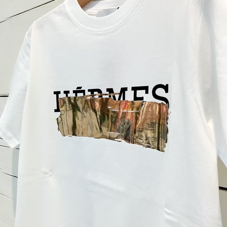 【Account PARIS】 HFRMFS FOIL PAINT T-SHIRT【22-4366T】  のコピー