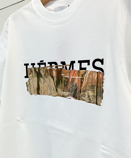 【Account PARIS】 HFRMFS FOIL PAINT T-SHIRT【22-4366T】  のコピー