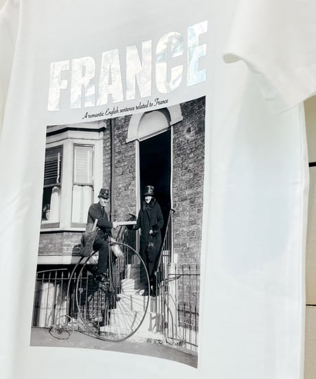 【Account PARIS】  FRANCE PHOTO T-SHIRT【22-4433T】