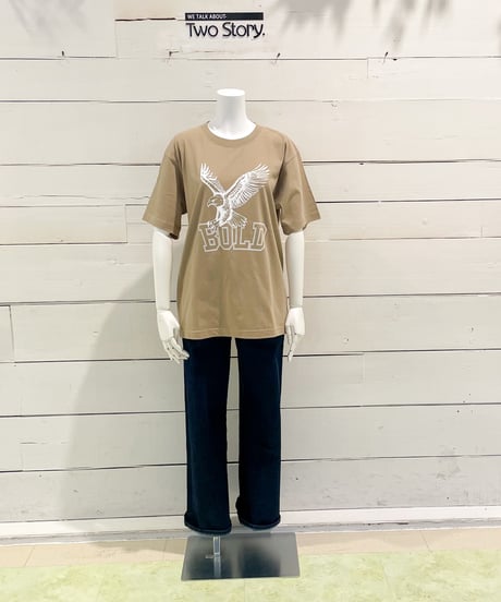 【Margaux Vintage】 "BOLD"T-SHIRT【MG CT-25105-A】
