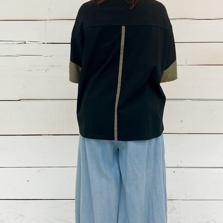 【GALENA】 布帛コンビTOPS【70060-4109】