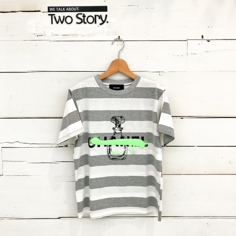 再入荷&新色追加【Account PARIS】PERFUME BORDER T-SHIRT【22-4253T】
