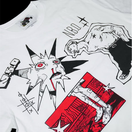 のびお×97TAG T-shirt (BOXシルエット)