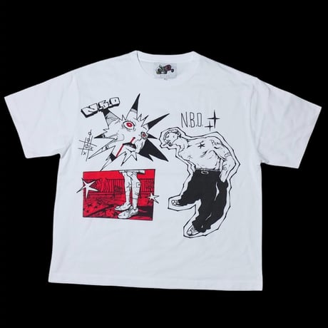 のびお×97TAG T-shirt (BOXシルエット)