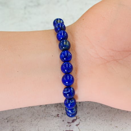 ラピスラズリ　天然石ブレスレット｜9月誕生石