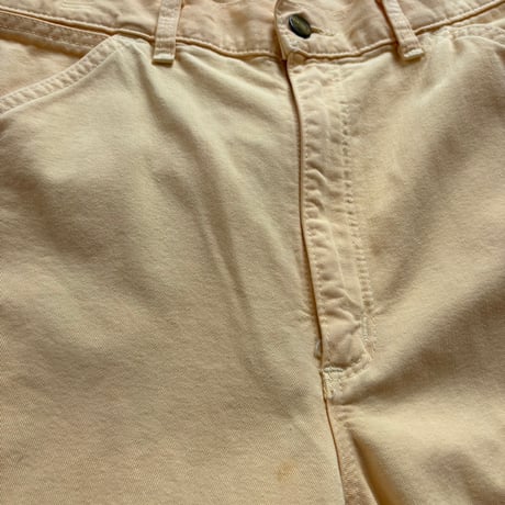 Carhartt レアカラー パステルイエロー ペインターパンツ