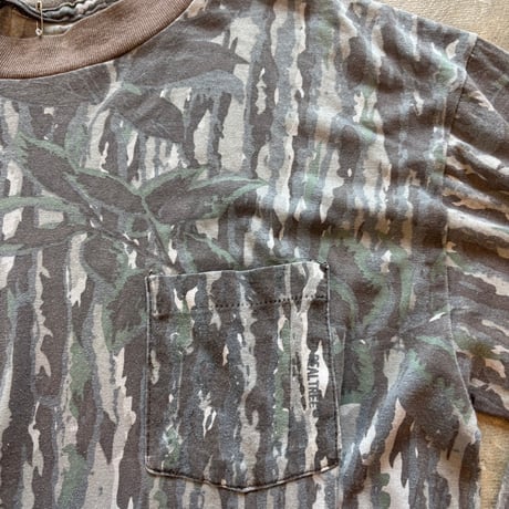 90s REAL TREE カモ柄 Y2K ロンTEE