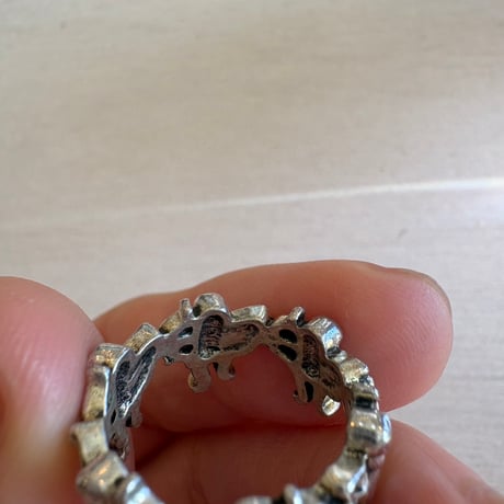 vintage silver 天使モチーフ リング