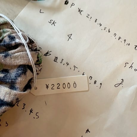Made in Pakistan スリット入り コットン100 ドレス