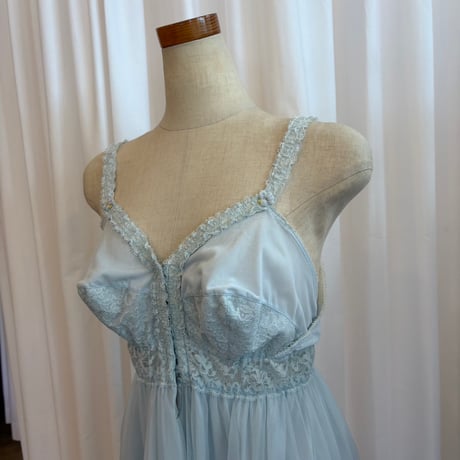 50s antique ランジェリー　キャミソールドレス