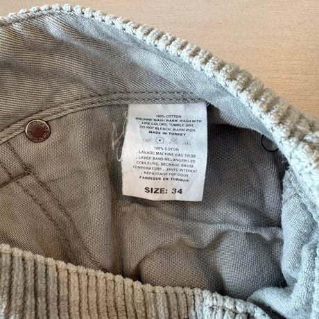 Patagonia 2000年製　コーデュロイ　ショートパンツ　グレー