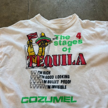 90s The 4stages of TEQUILA tee