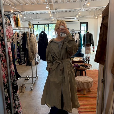 banana republic　バナナタグ　トレンチコート