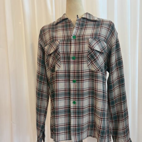 VINTAGE ６０s　チェックシャツ