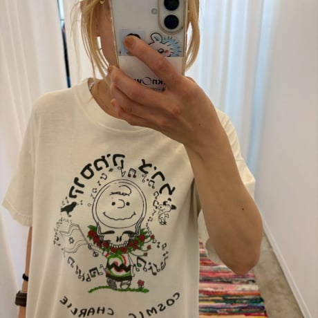 90s スヌーピー　グレイトフル・デッド　モチーフ　TEE