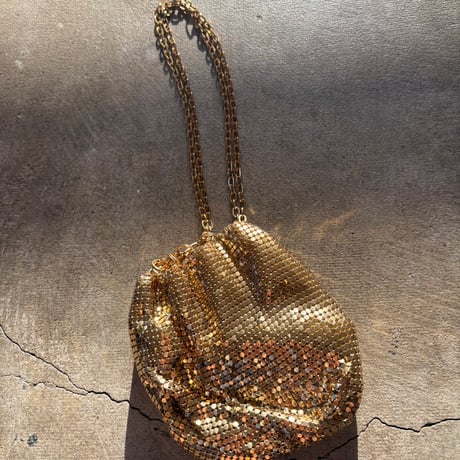 Vintage ゴールドカラー チェーンBAG