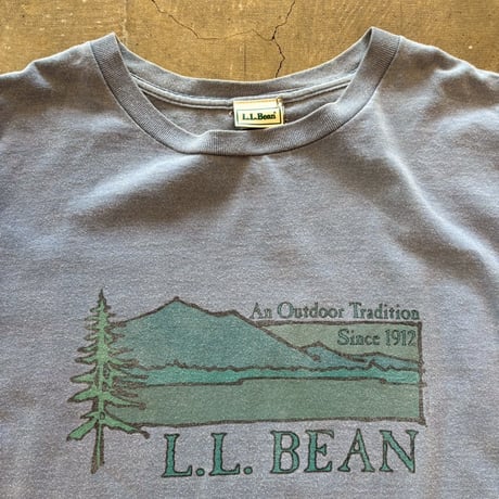 LL Bean アースカラー　ロゴTEE