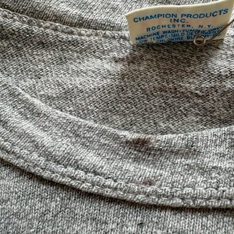 champion バータグ　８８コットン　X LARGE　無地TEE