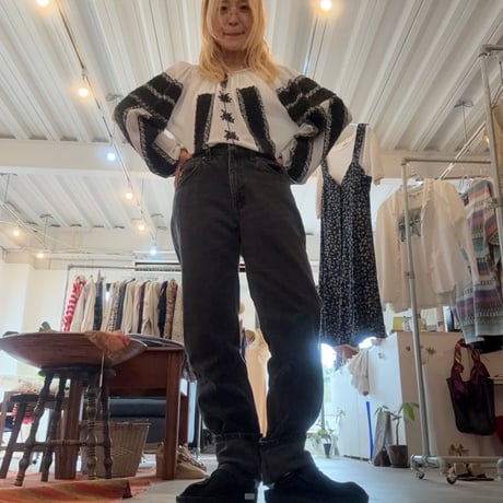 VINTAGE USA MADE LEVIS 505 ブラック 32×34
